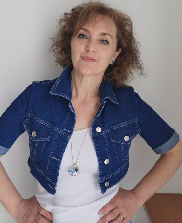 collana lunga ottone e ciondolo colibri