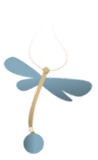 illustrazione di una piccola libellula